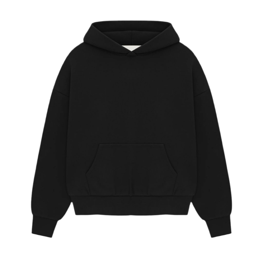 BLACK HOODIE SET (1)